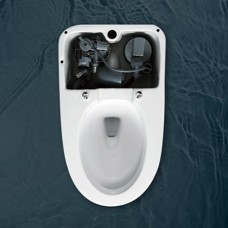 Modern Elong Toilet Bowl One Piece Toilet with Seat for Bathroom