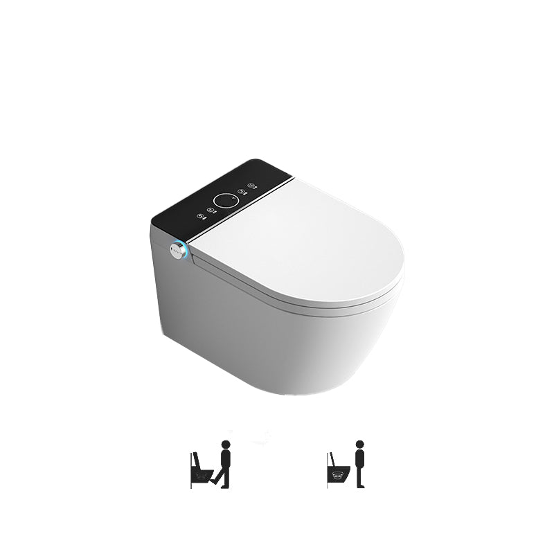 Modern Wall Mount Urine Toilet Siphon Jet Toilet Bowl with Toilet Seat