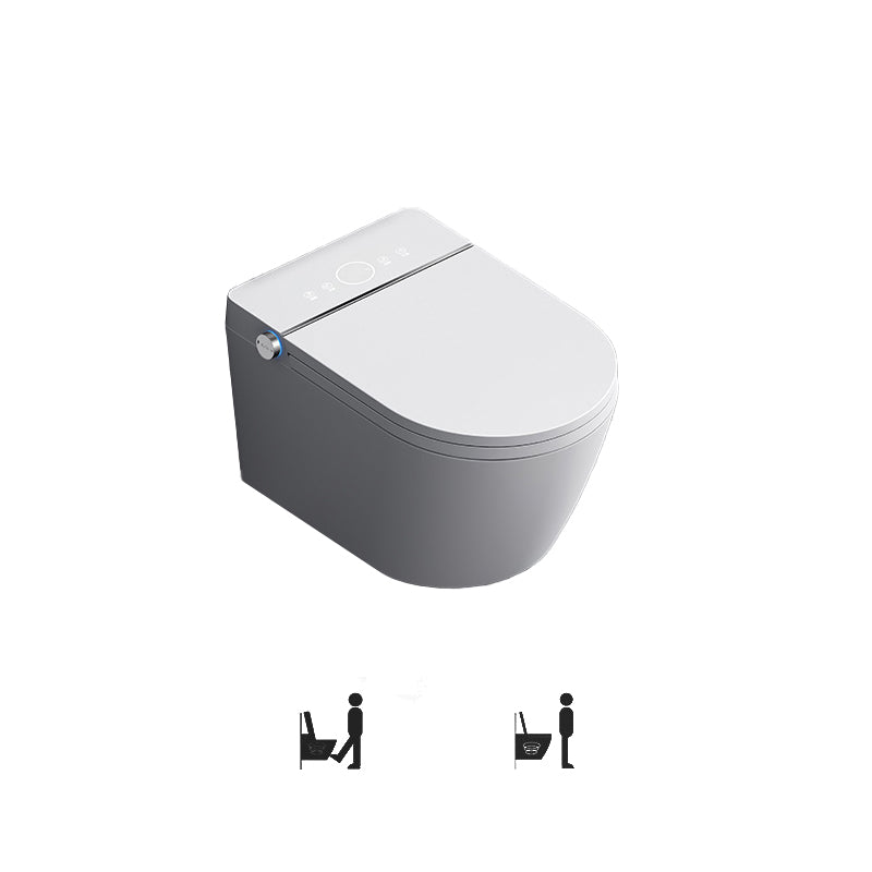 Modern Wall Mount Urine Toilet Siphon Jet Toilet Bowl with Toilet Seat