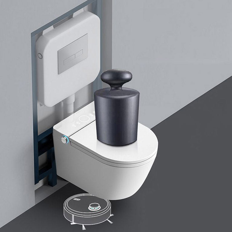 Modern Wall Mount Urine Toilet Siphon Jet Toilet Bowl with Toilet Seat