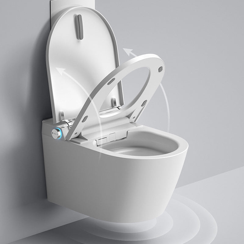 Modern Wall Mount Urine Toilet Siphon Jet Toilet Bowl with Toilet Seat