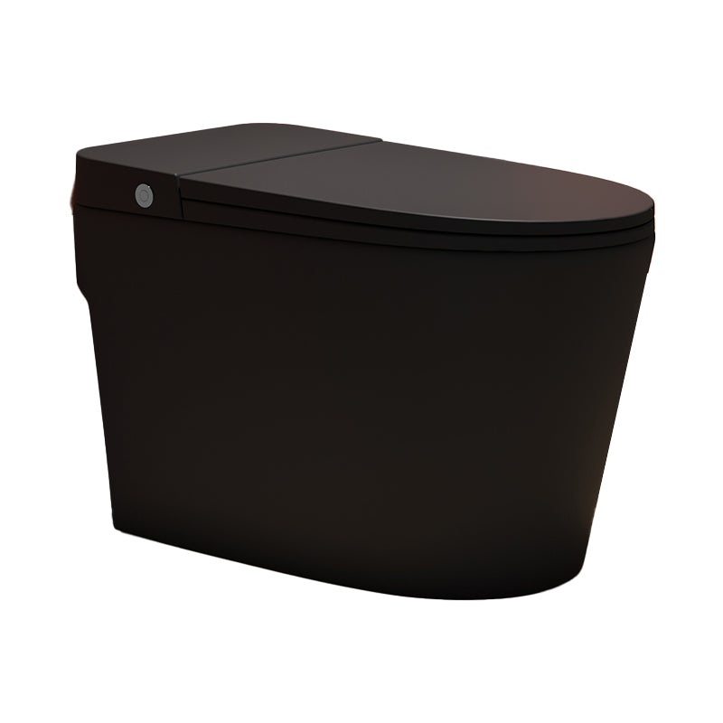 Modern Skirted Toilet Bowl Siphon Jet Toilet with Seat for Bathroom