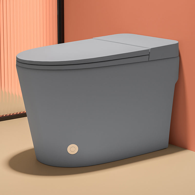 Modern Skirted Toilet Bowl Siphon Jet Toilet with Seat for Bathroom