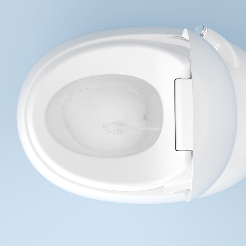 Modern Cotton White Floor Mounted Urine Toilet Siphon Jet Toilet Bowl with Toilet Seat