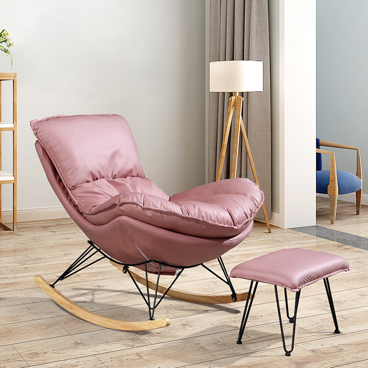 Living Room Simple Style Lazy Chair Waterproof Lounge Rocker Chair