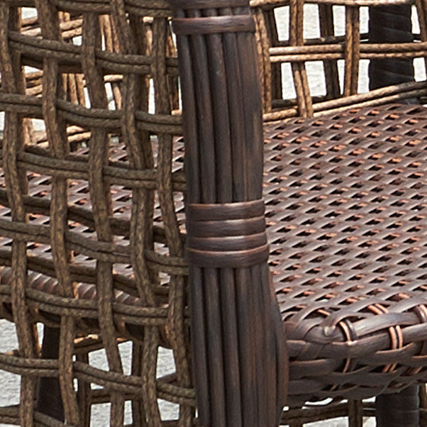 Modern 1/3 Pieces Dining Metal Set Glass Dining Table Set for Outdoor