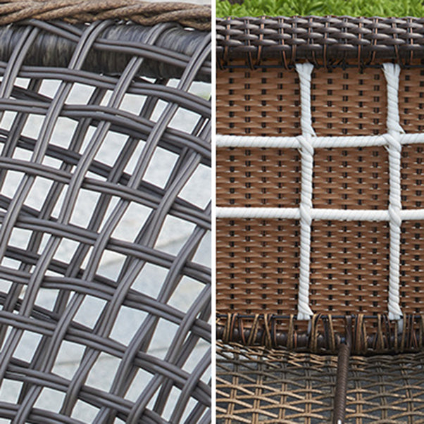 Modern 1/3 Pieces Dining Metal Set Glass Dining Table Set for Outdoor