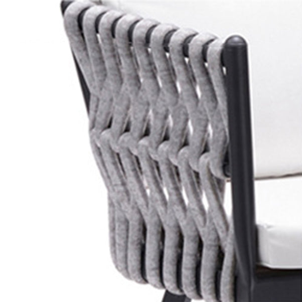 Boho 1/5/7 Pieces Patio Dining Table Set Reclaimed Stone Dining Table Set