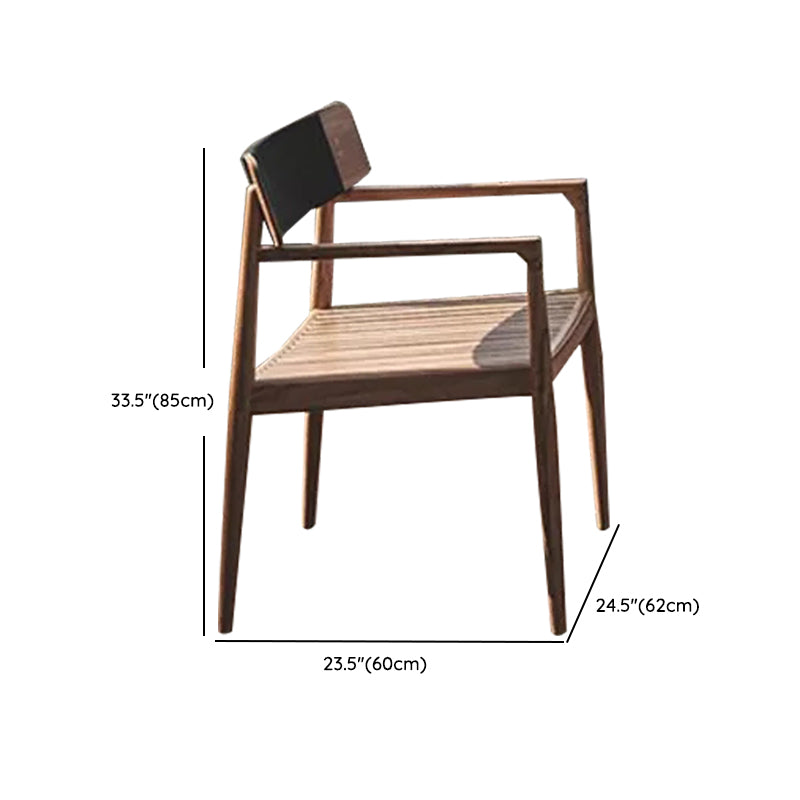 Modern Style 1/3/5 Pieces Wood Dining Set Wooden Dining Table Set for Outdoor