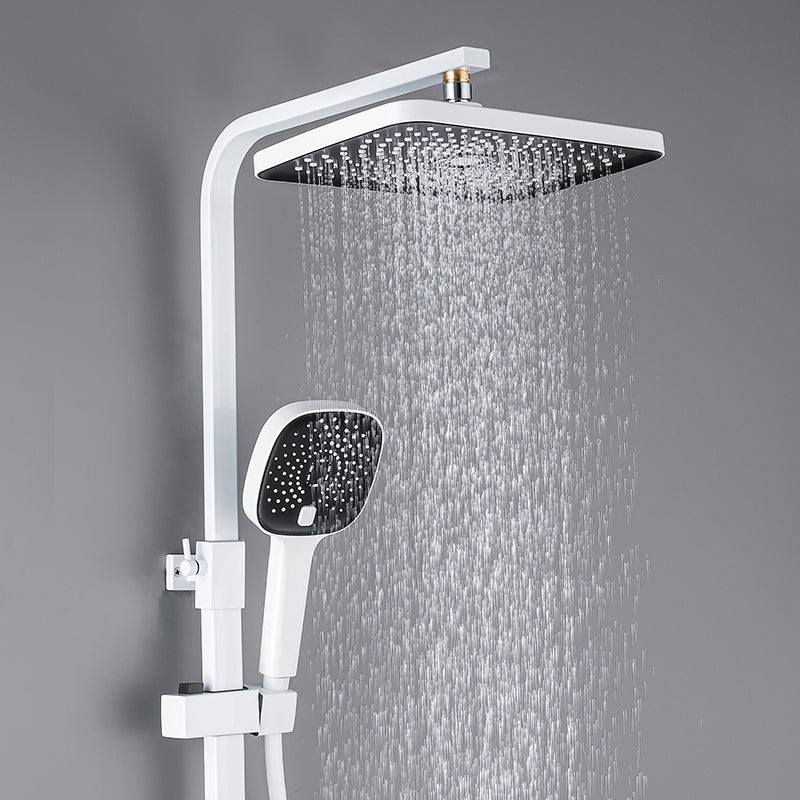 Modern Pressure Balanced Diverter Valve Shower Faucet Adjustable Shower System