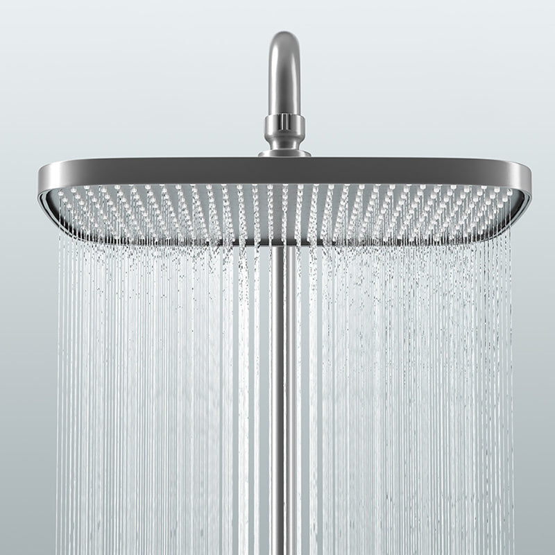 Digital Display Shower System Brass 2 Shower Heads Shower Set