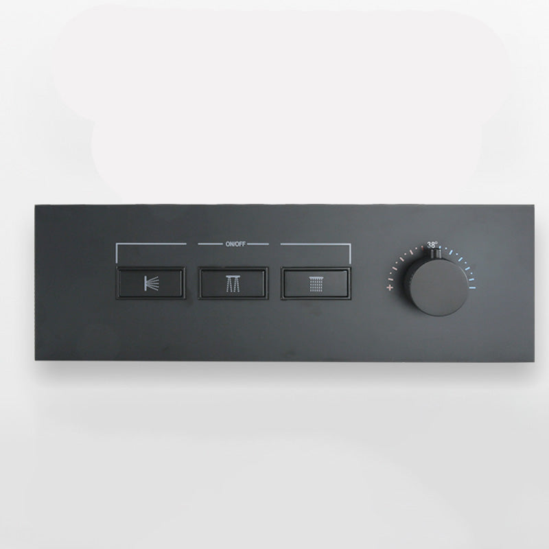 Modern Shower Set Adjustable Shower Head Wall Mounted Shower System