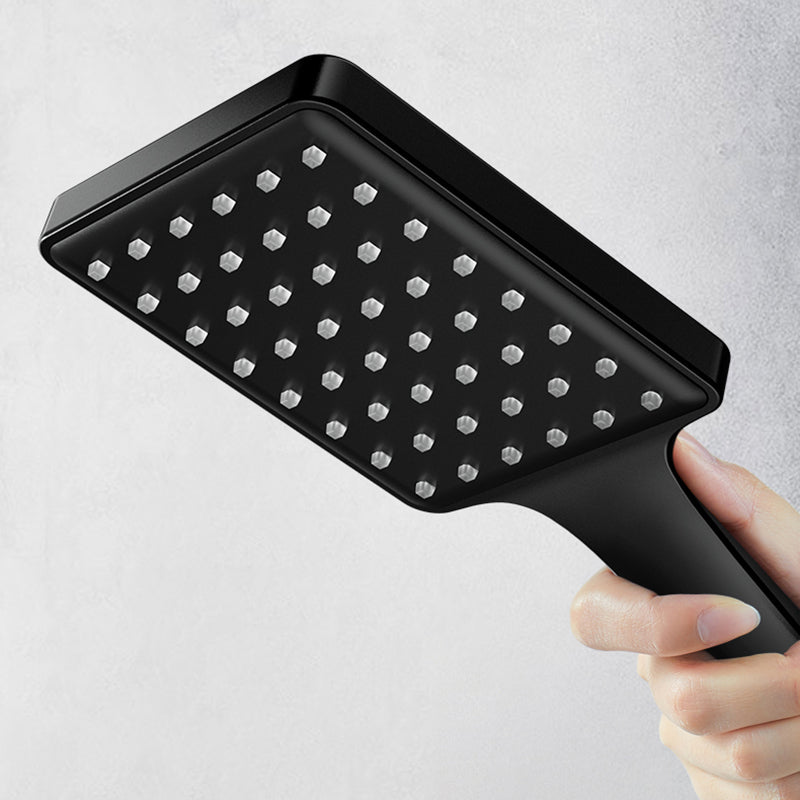 Modern Style Shower System Copper Spot Resist Rectangle Wall Mounted Shower System