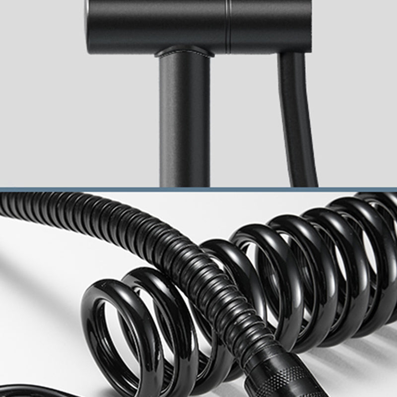 Modern Style Shower System Copper Spot Resist Rectangle Wall Mounted Shower System