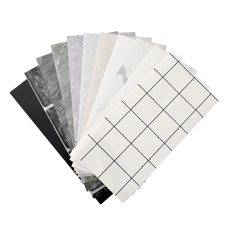 PVC Peel and Stick Tile Modern Peel and Stick Backsplash Wall Tile