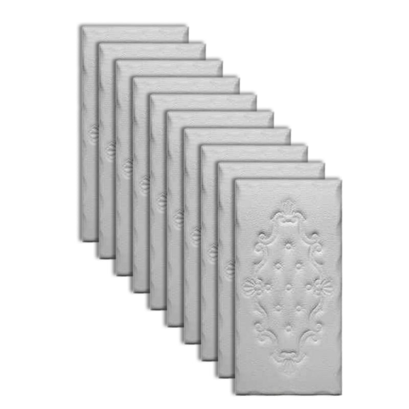 Modern Wainscoting PVC 3D Embossed Waterproof Indoor Wall Access Panel