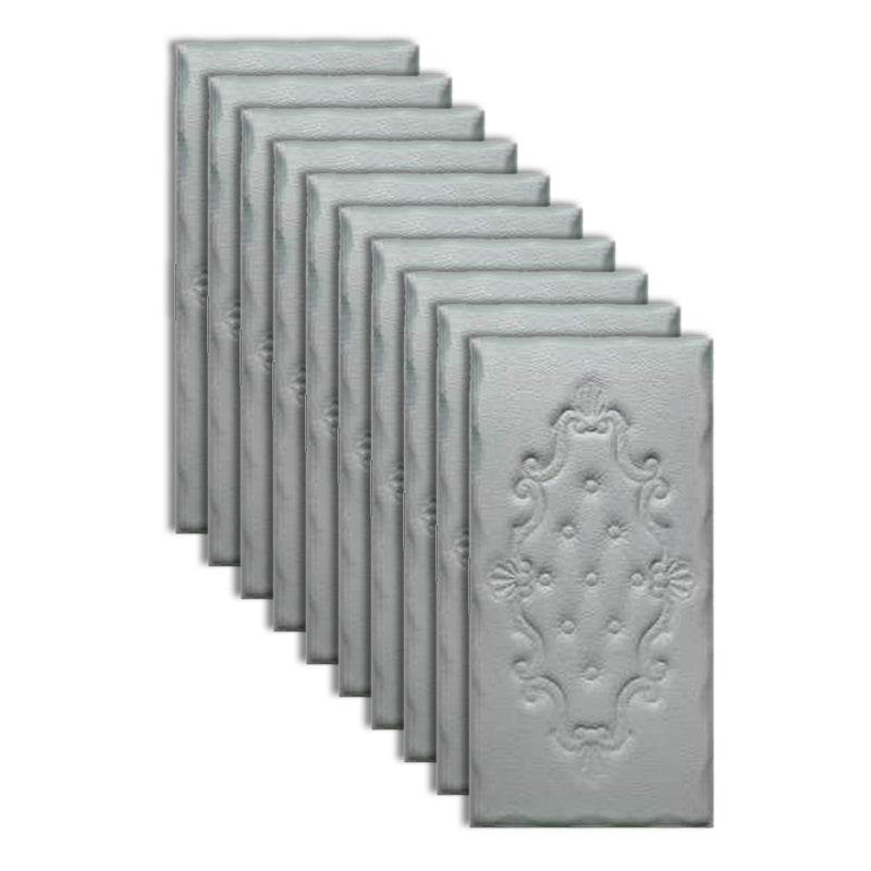 Modern Wainscoting PVC 3D Embossed Waterproof Indoor Wall Access Panel