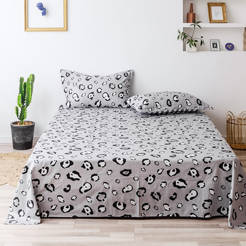 Cotton Fitted Sheet Single Piece Home Bedroom Dormitory Simple Bed Sheet