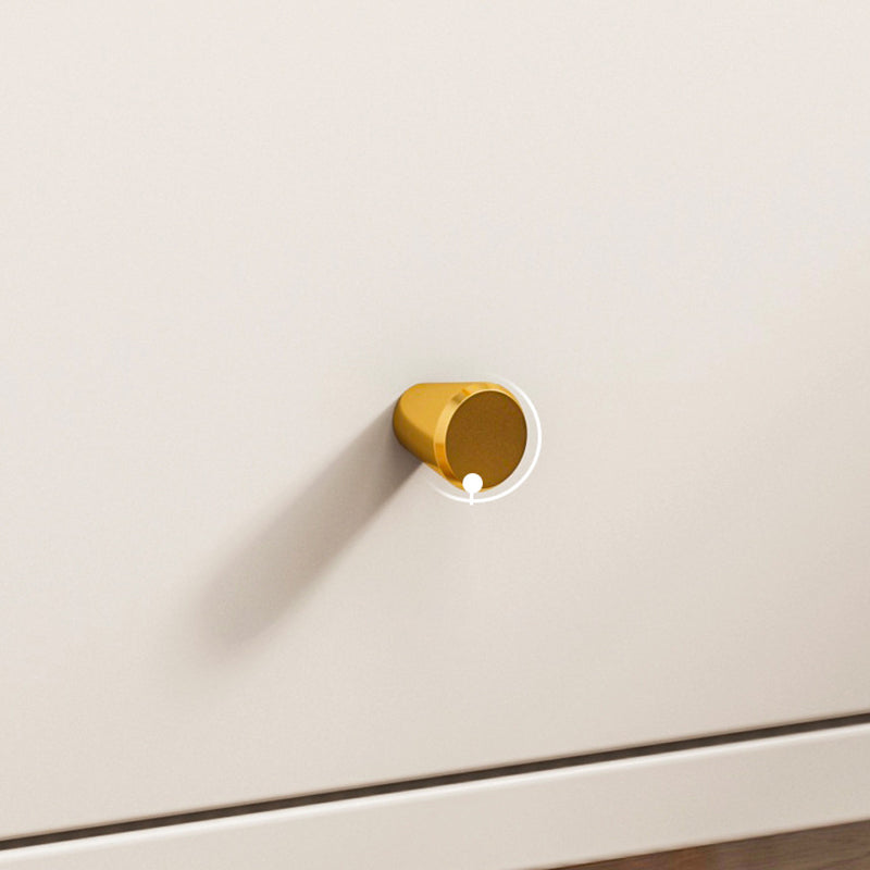 Contemporary Solid Wood Nightstand Drawer Storage Night Table