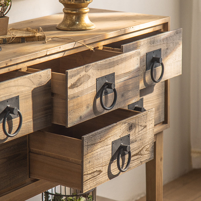 Traditional Dresser Solid Wood Storage Chest Dresser for Bedroom
