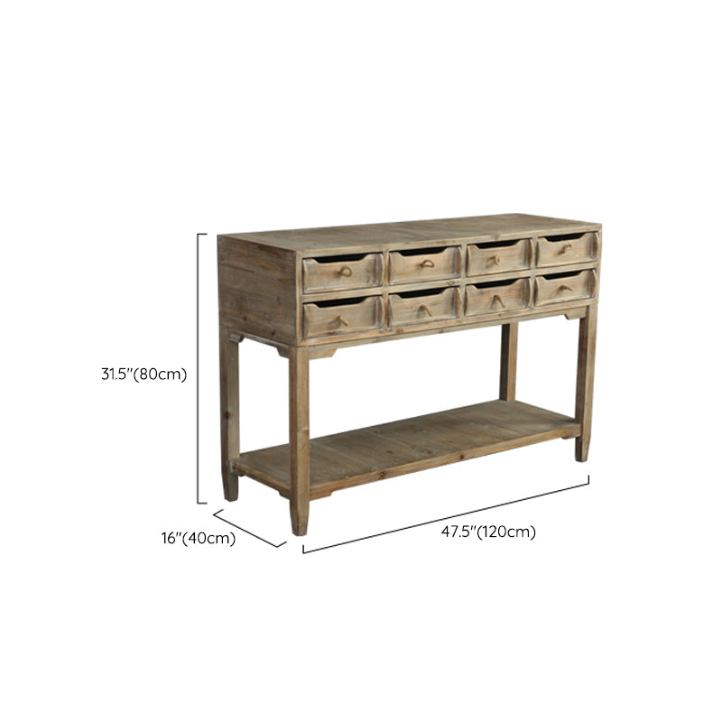 Traditional Dresser Solid Wood Storage Chest Dresser for Bedroom