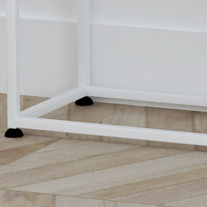 Iron Modern Console Table 2-shelf 31.5" Tall Accent Table for Hall