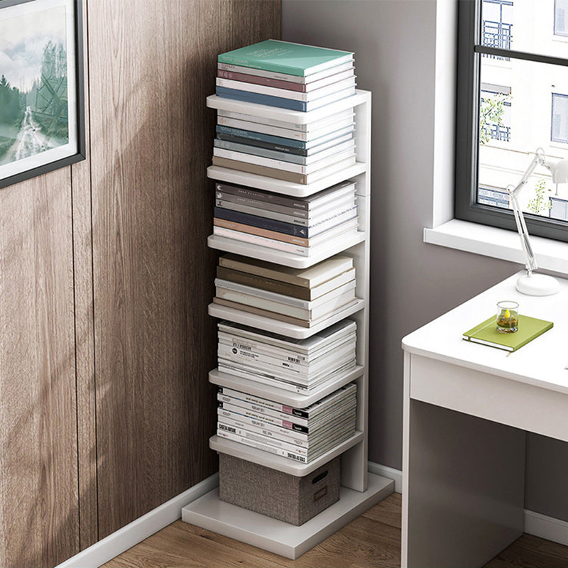 Engineered Wood Contemporary Bookshelf Standard Bookcase with Shelves