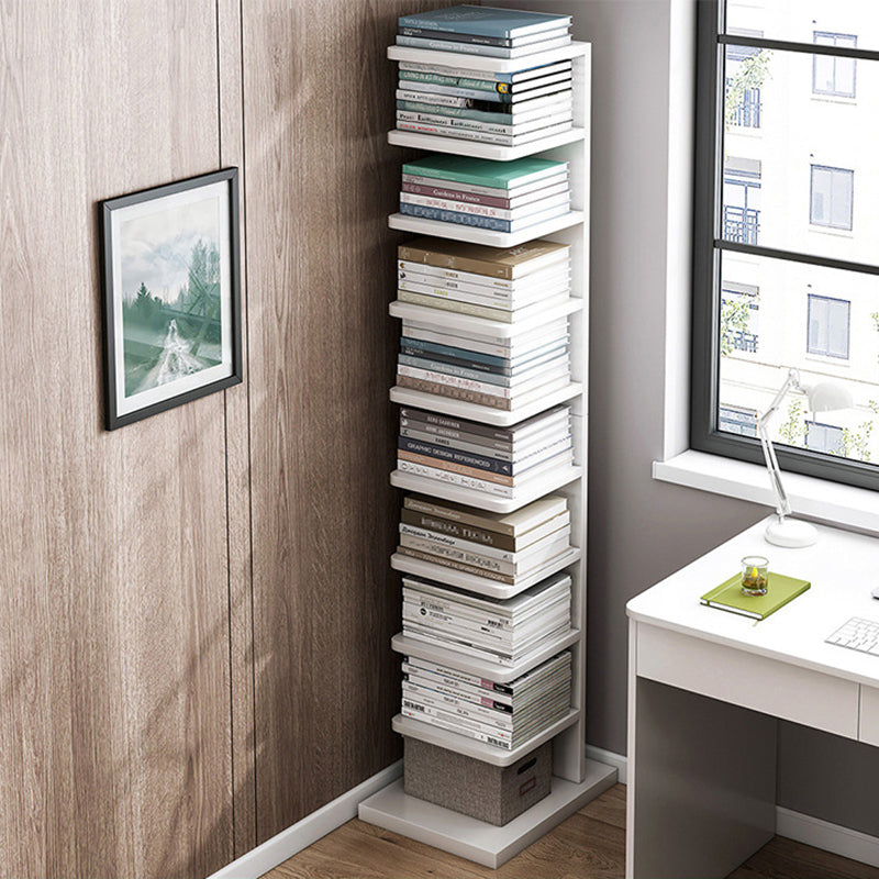 Engineered Wood Contemporary Bookshelf Standard Bookcase with Shelves