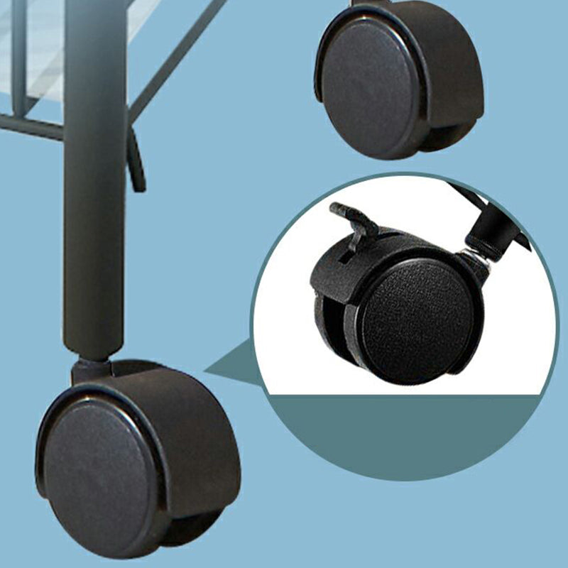 Contemporary Standard Bookshelf Open Back Metal Bookcase with Shelves