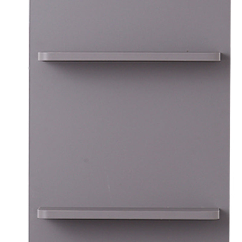 Scandinavian Wooden Bookcase Standard Closed Back Bookshelf with Shelves