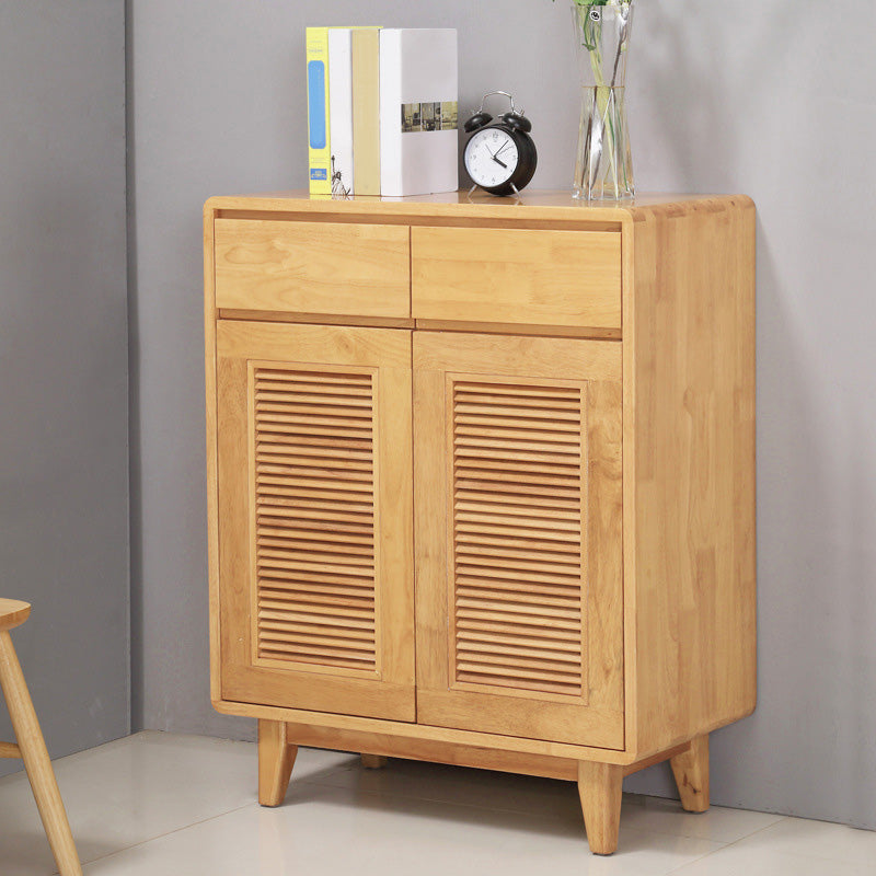 39.37" Tall 2 - Door Accent Cabinet Contemporary Wood Accent Cabinet