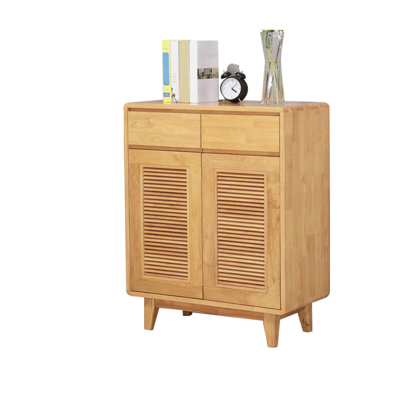 39.37" Tall 2 - Door Accent Cabinet Contemporary Wood Accent Cabinet