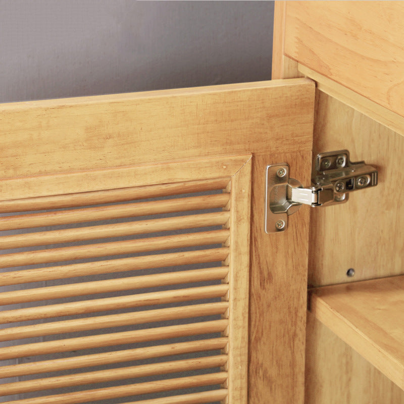 39.37" Tall 2 - Door Accent Cabinet Contemporary Wood Accent Cabinet