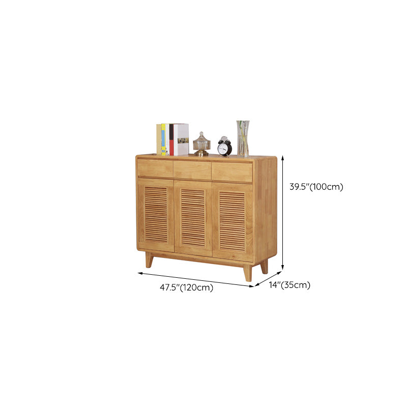 39.37" Tall 2 - Door Accent Cabinet Contemporary Wood Accent Cabinet