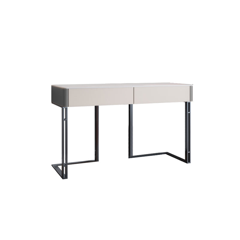 Contemporary Pine Makeup Vanity Desk with Drawers Vanity Makeup Table Set