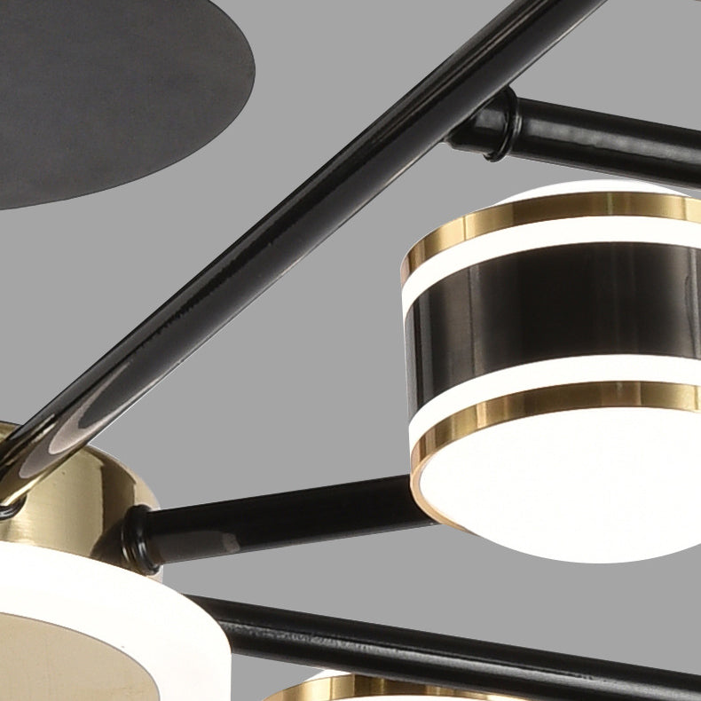 Metal Flush Mount Modern Style Flush Mount Lighting for Banquet Hall