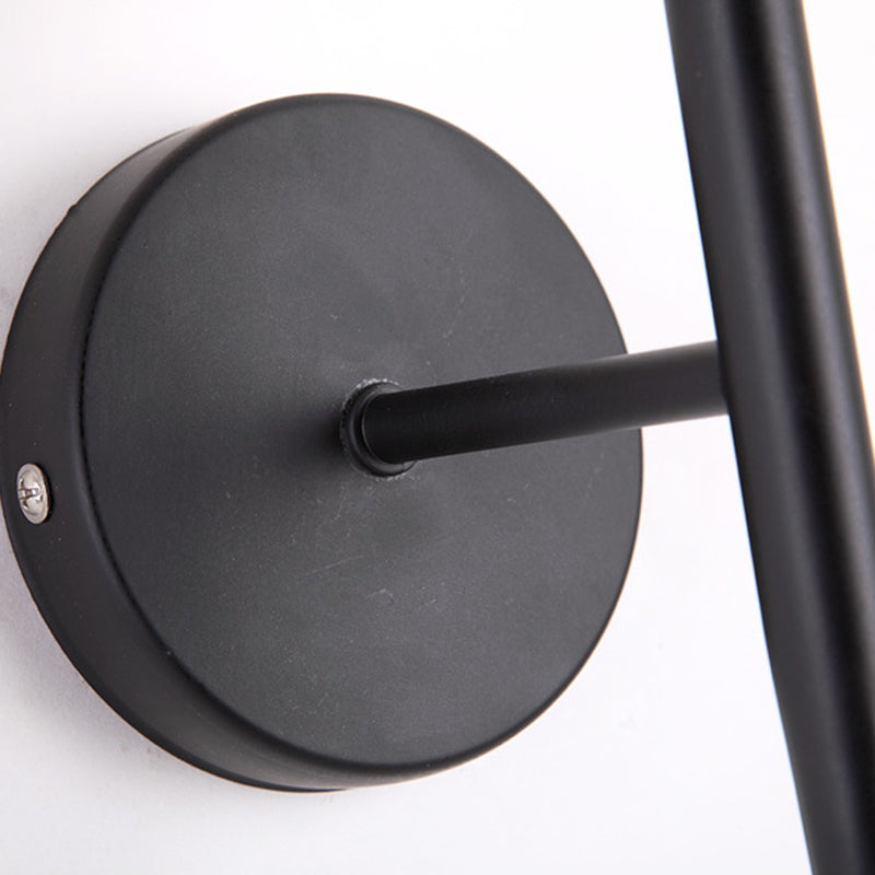 Industrial Style Ball Shape Wall Sconce Glass 1 Light Sconces for Hallway