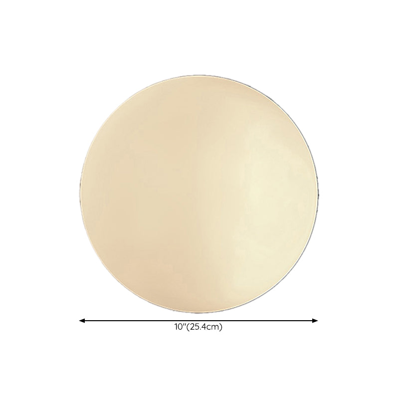 Glass Ball Wall Mount Light Fixture Simple 1 Light Wall Lamps in White