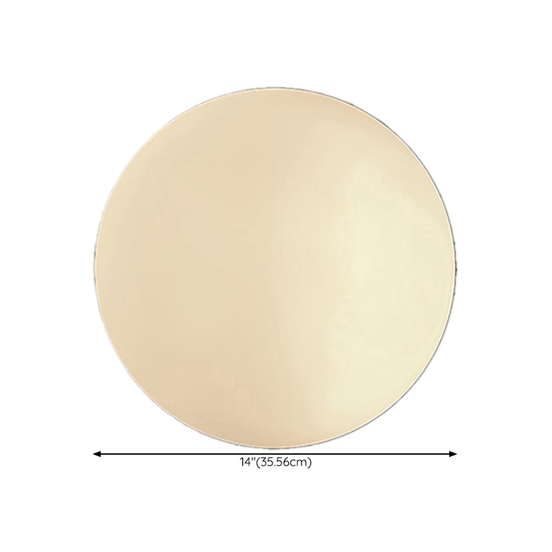 Glass Ball Wall Mount Light Fixture Simple 1 Light Wall Lamps in White