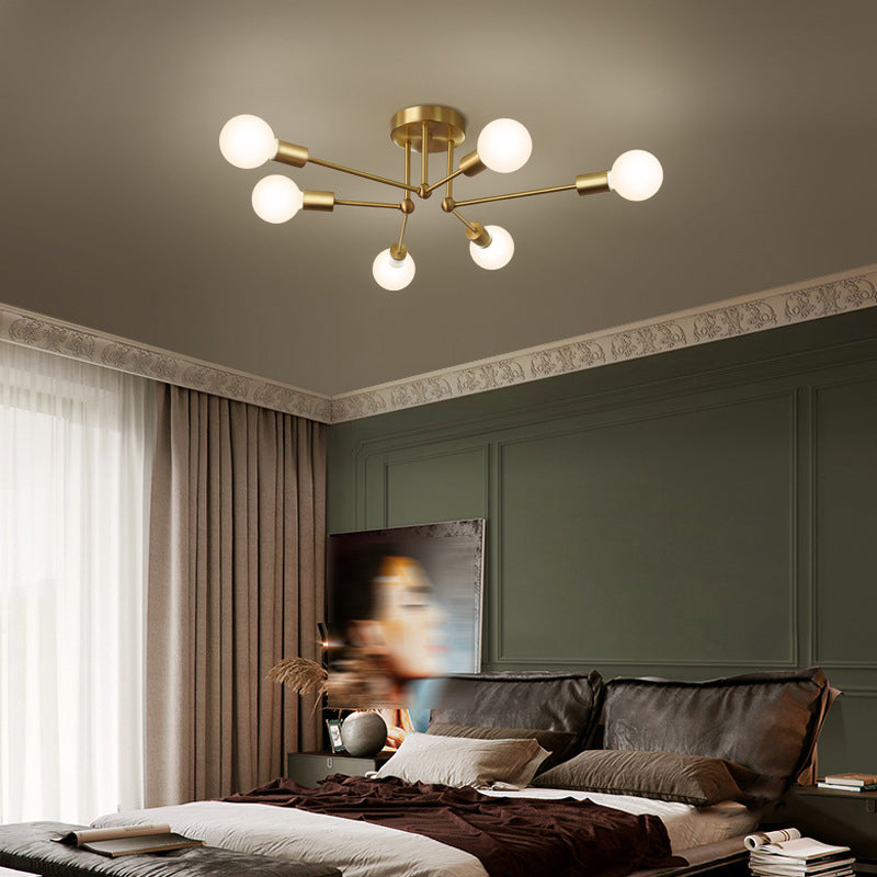 Metal Flush Mount Modern Style Flush Mount Lighting for Hallway