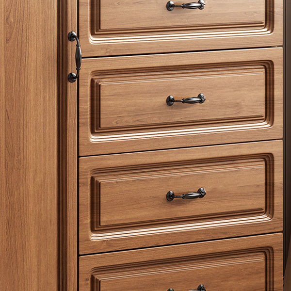 Modern Storage Cabinet Solid Wood Cabinet with Drawer for Home