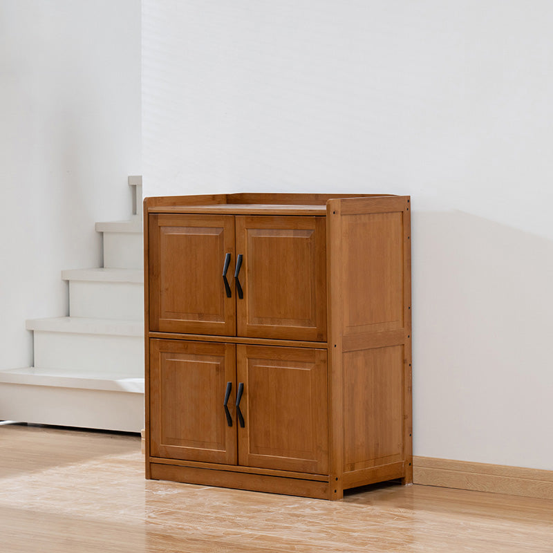 14.96 inch Wide Wooden Storage Cabinet with Door for Living Room