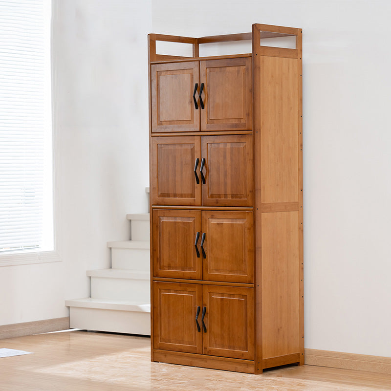 14.96 inch Wide Wooden Storage Cabinet with Door for Living Room