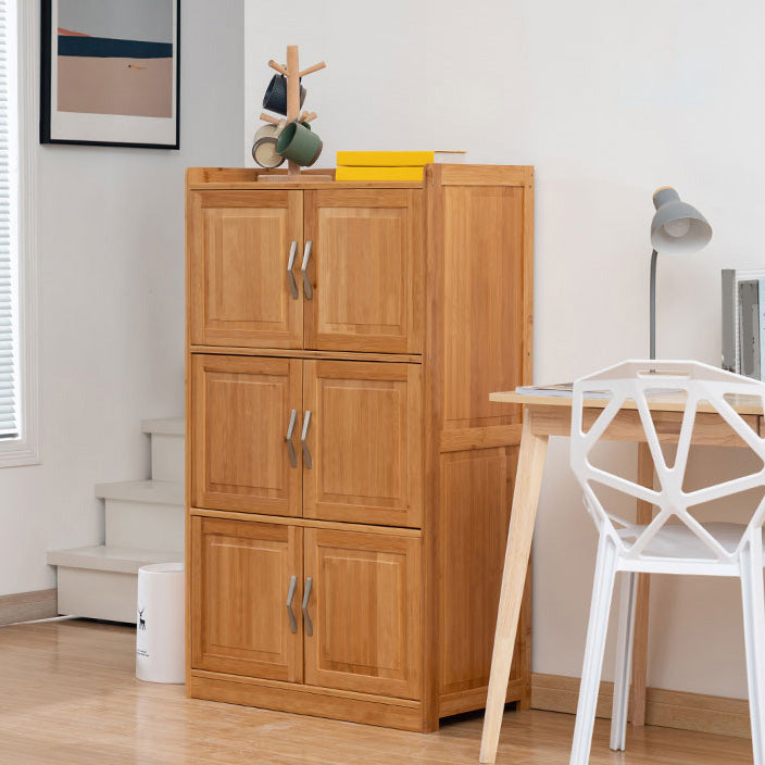 14.96 inch Wide Wooden Storage Cabinet with Door for Living Room