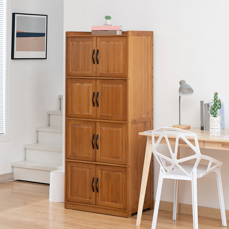 14.96 inch Wide Wooden Storage Cabinet with Door for Living Room