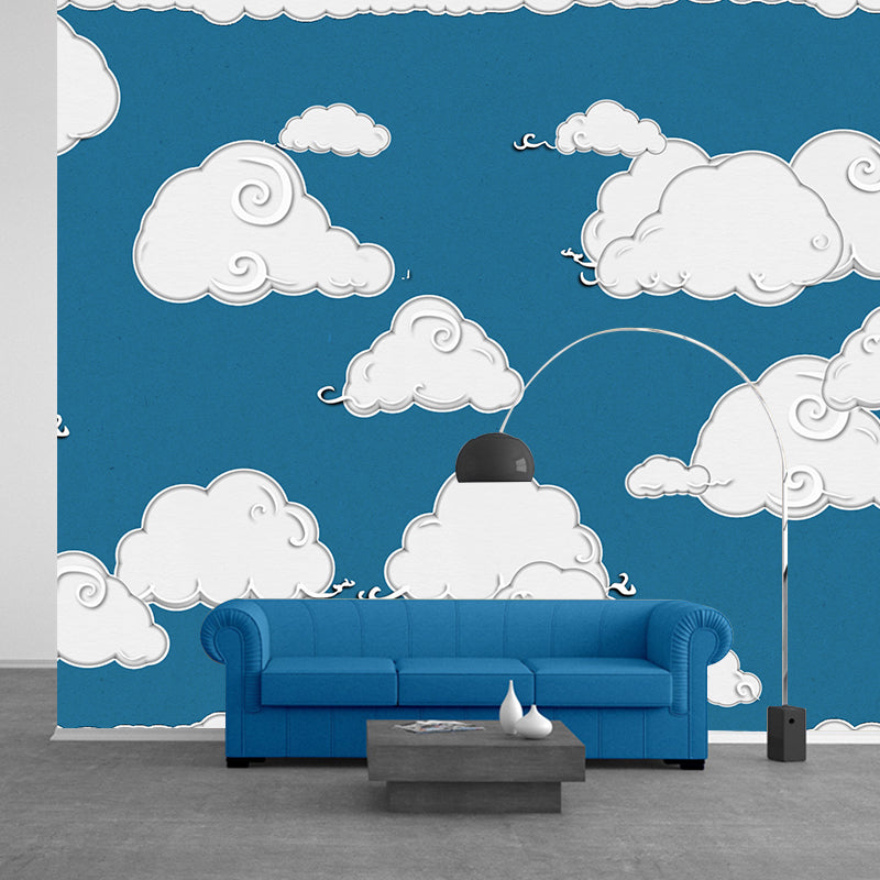Modern Style Mural Wallpaper Scenery Environment Friendly Bedroom Wall Mural