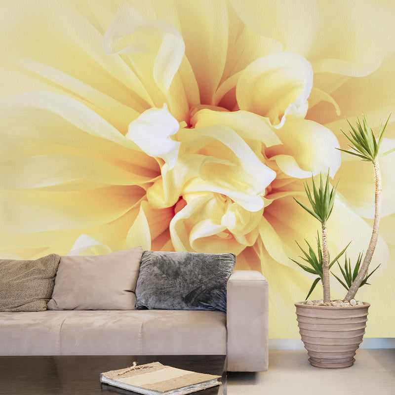 Modern Style Photography Mural Wallpaper Flowers Indoor Wall Mural