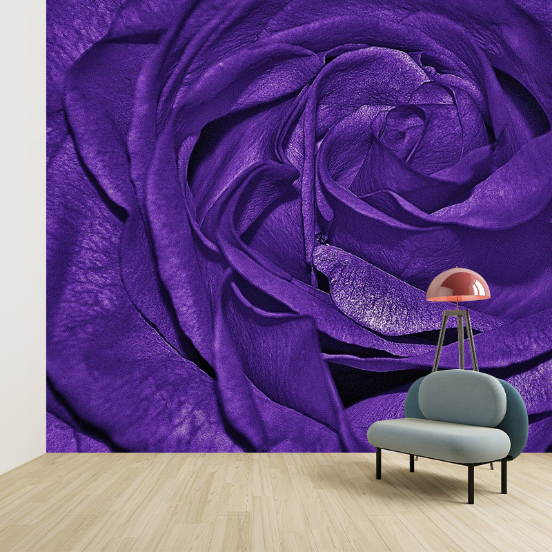 Beautiful Flowers Mildew Resistant Wallpaper Photography Sleeping Room Wall Mural