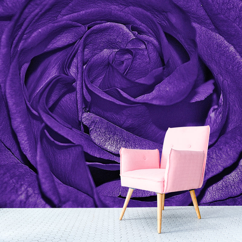 Beautiful Flowers Mildew Resistant Wallpaper Photography Sleeping Room Wall Mural