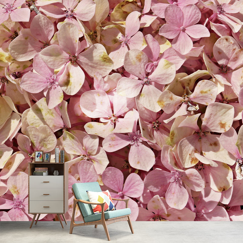 Beautiful Flowers Mildew Resistant Wallpaper Photography Sleeping Room Wall Mural